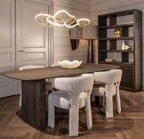 RICHMOND INTERIORS**Dining table Castello Smoked charchoal 2