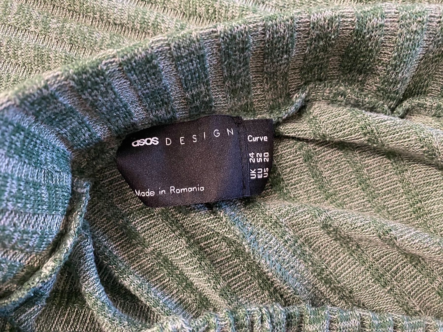 Asos Hosen: Asos Design Curve Hose elastisch grün Gr. 52 – Gebraucht aus Pratteln von a23_j2gs 7