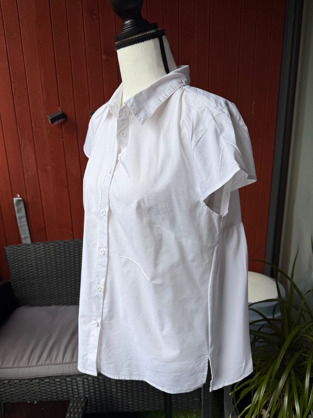 Camicette: Damen Bluse, Weiss, Grösse 40 - – Usato da Riehen venduto da edu_92w7 5