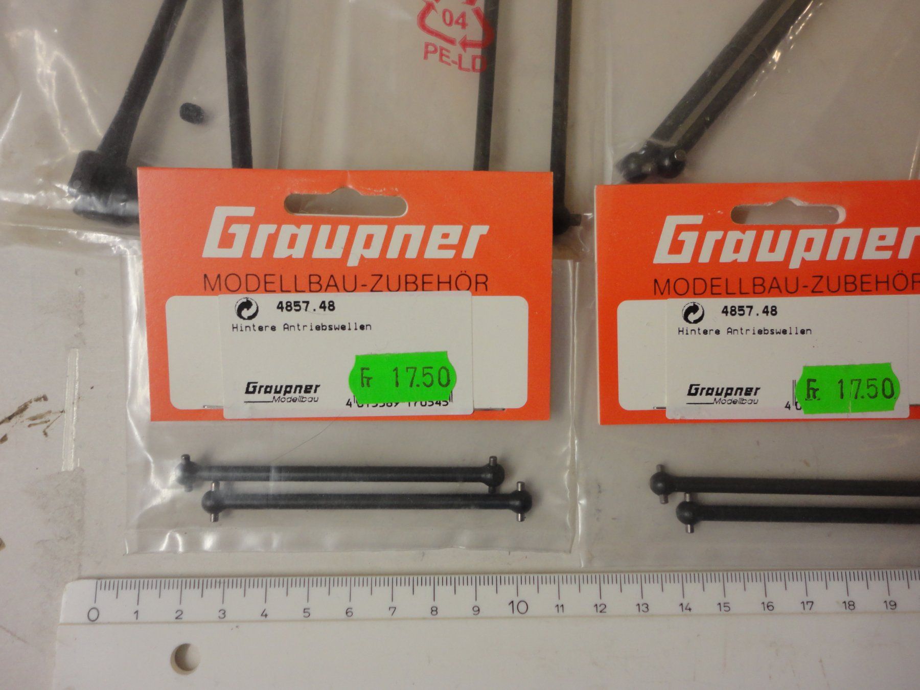 RC Modellbau: RC-Car Antriebswellen Set, Graupner, Ansmann, Robitronic – Neu und originalverpackt aus Horgen von RcModell 4