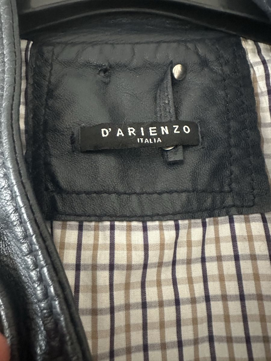 Giacche: Lederjacke D'ARIENZO Italien Gr. M – Usato da Affoltern am Albis venduto da Sveta75 1