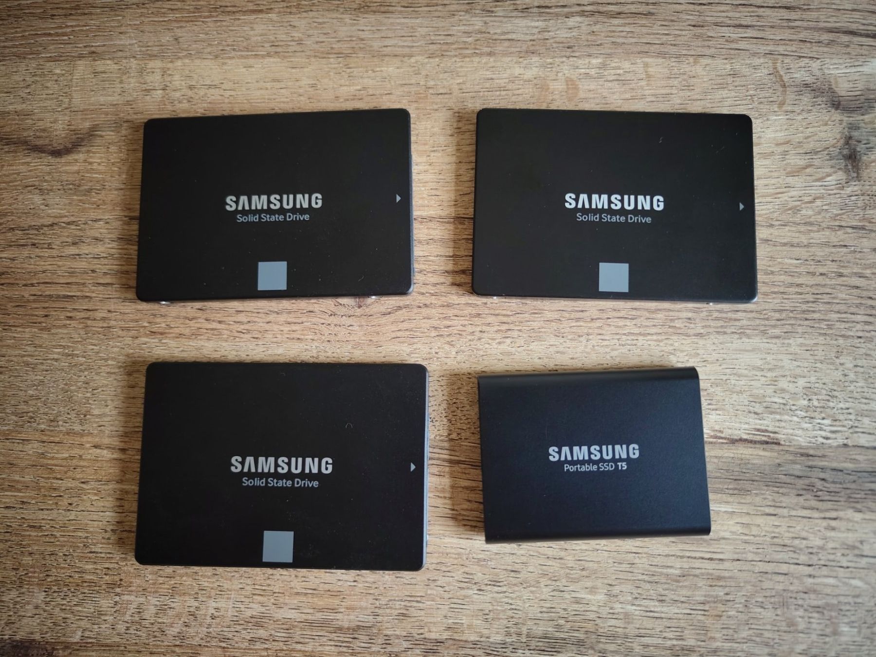 Samsung Harddisks: Samsung SSD 4 Stück – Gebraucht aus Sursee von shortfix3