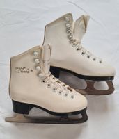 Eislaufschuhe Graf Davos weiss Kufenlänge 175mm 