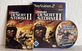 Conflict Desert Storm II PS2 Game - Great Condition