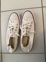 White Converse All Stars — Size 6.5 
