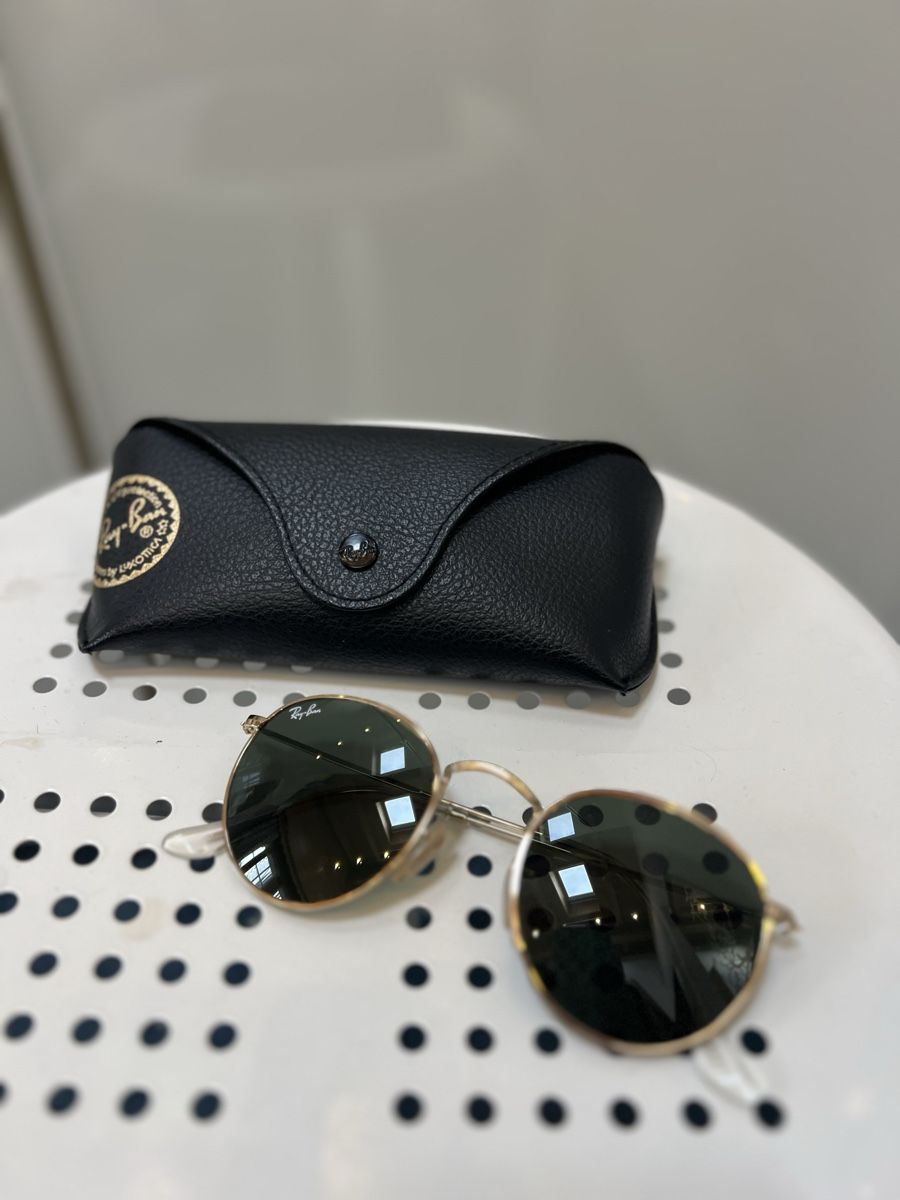 Ray-Ban Occhiali & Lenti: Ray Ban Round Metal Sonnenbrille – Usato da Grindelwald venduto da wand_24