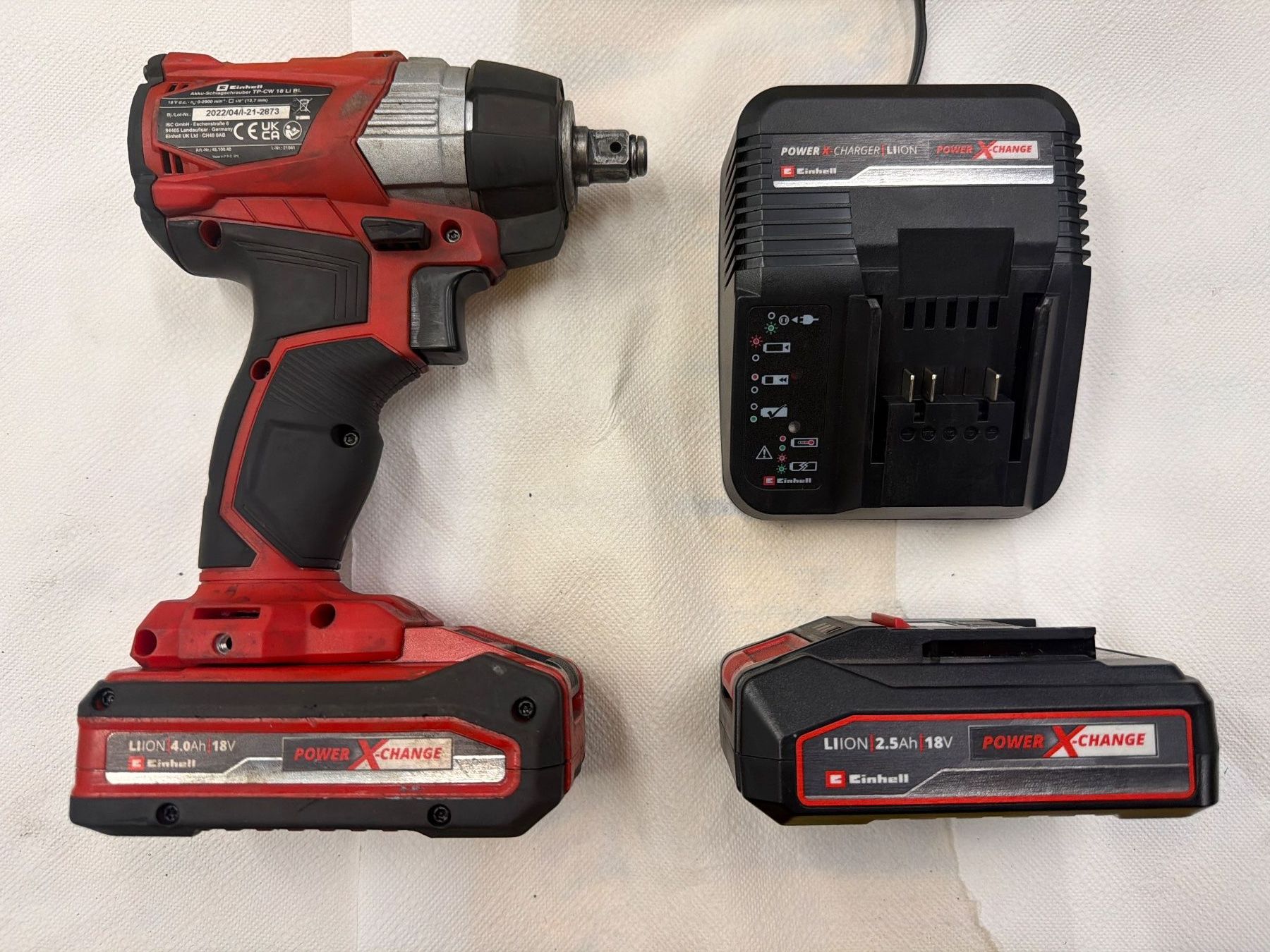 Einhell Tutti gli attrezzi: Einhell Schlagschrauber mit 2 Akkus und Ladegerät – Usato da Laupen ZH venduto da SB-Garage