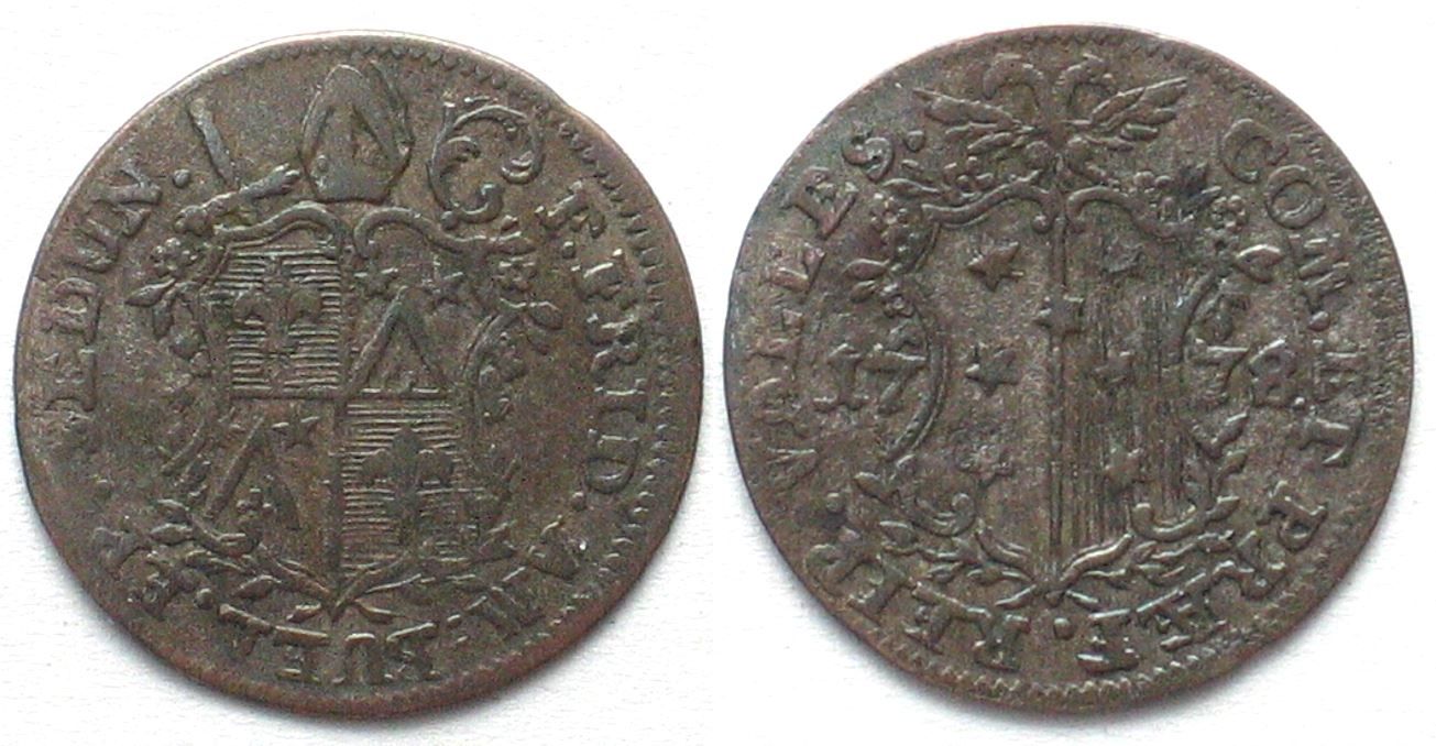 Alle Münzen: Bistum SITTEN Batzen 1778 fast vz – Gebraucht aus Riehen von sesambestcoins2004