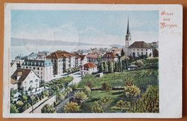 Gruss aus Horgen 1901