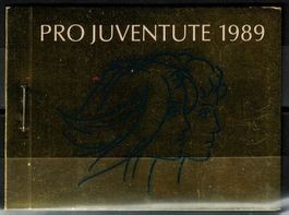 Markenheftchen Pro Juventute 1989 gestempelt ET
