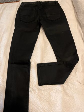 Jeans Noisy May schwarz beschichtet Grösse 30