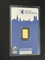 Goldbarren 1g Kantonal Bank