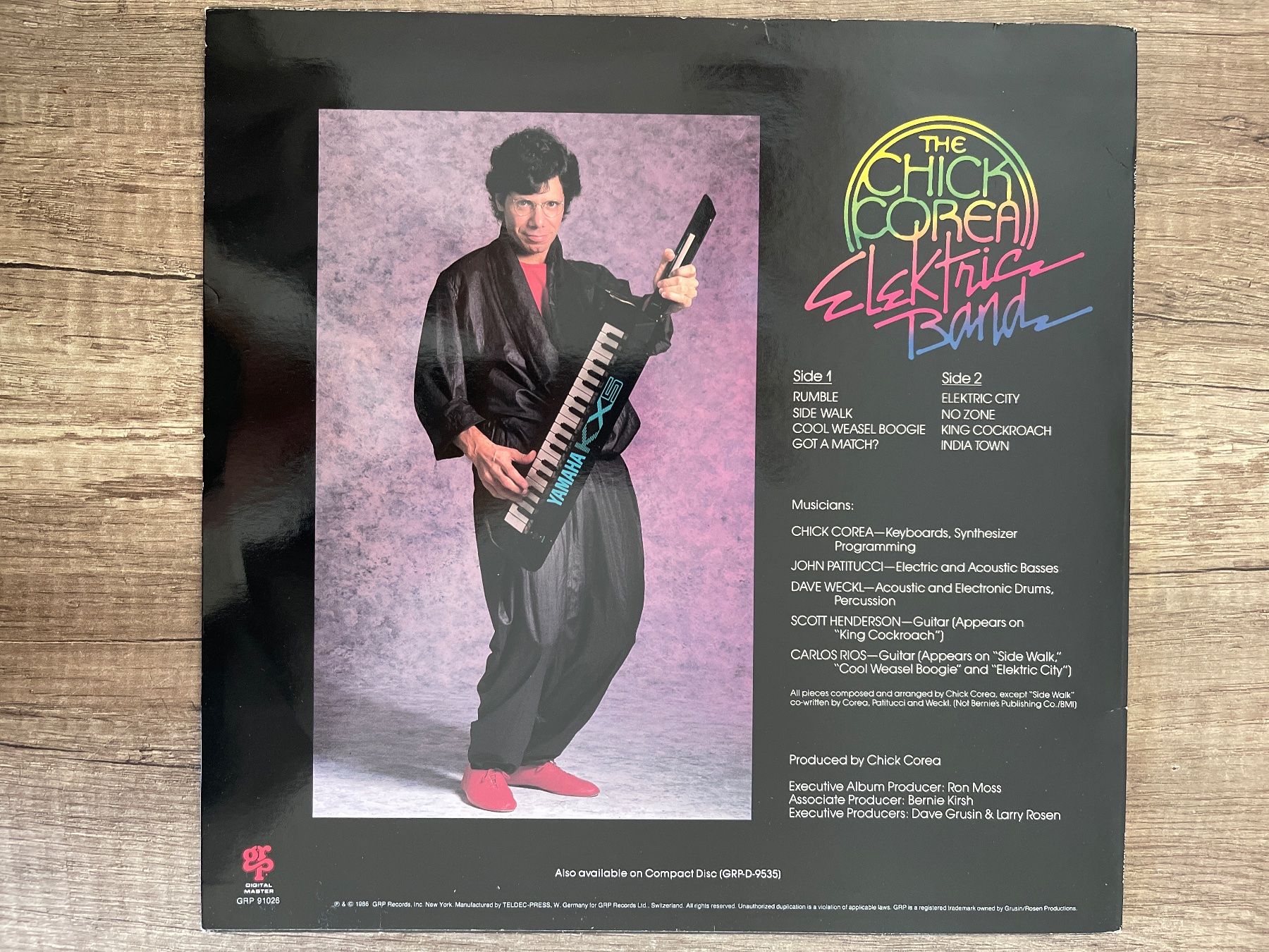 Dischi in vinile: S1808/Chick Corea Elektric Band – Usato da Frutigen venduto da Philippe_jsp 1