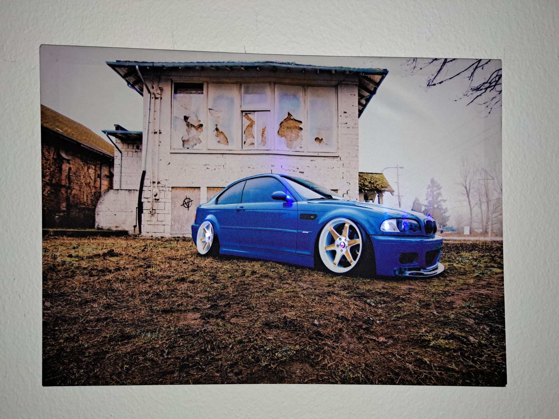 Foto & Immagini: BMW M3 e46 blau LED Kunstbild – Nuovo e nell'imballaggio originale da Kilchberg ZH venduto da ruedi34 1