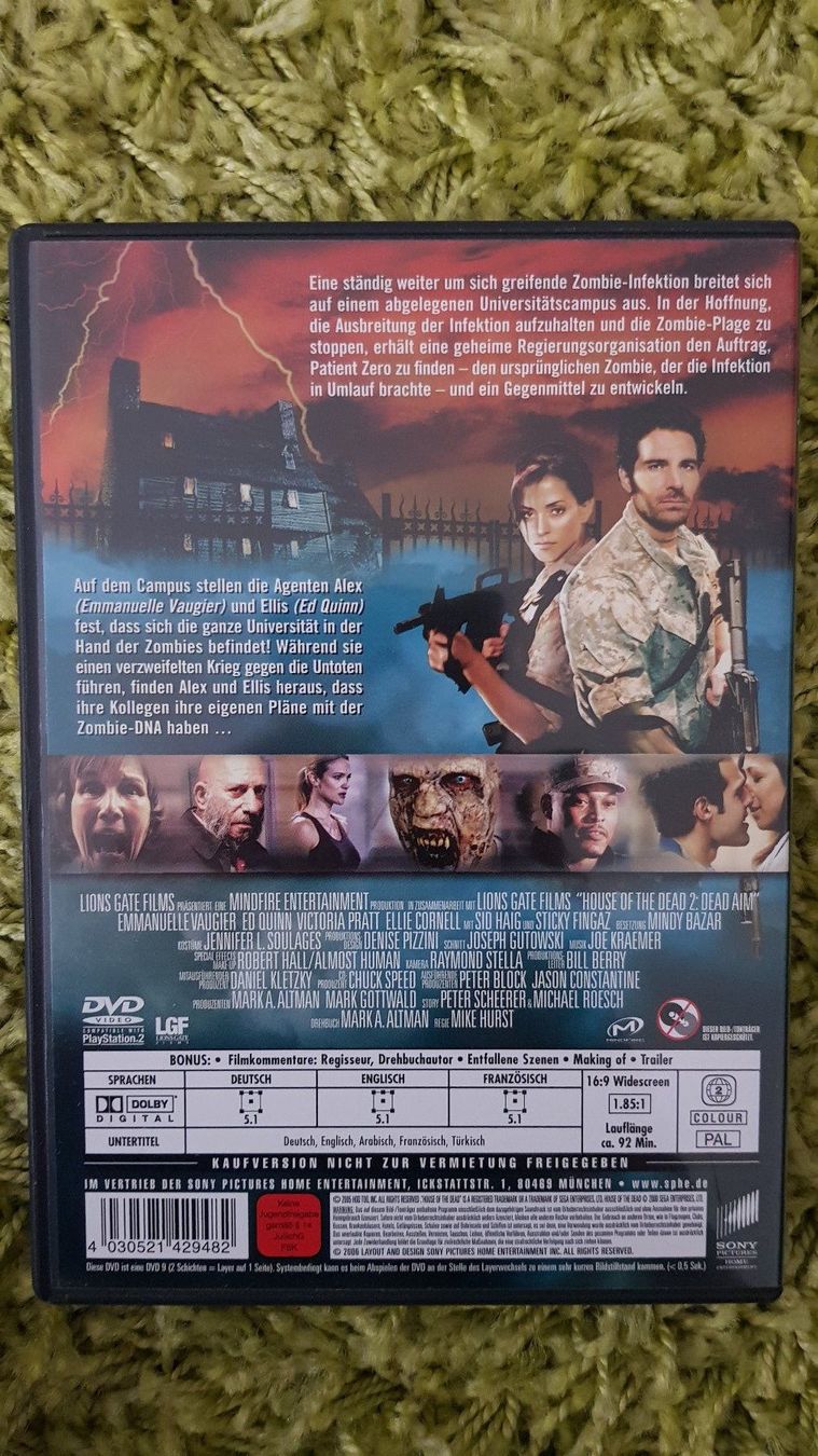 Tutti i DVDs: House of the Dead 2 – Usato da Dornach venduto da Letizia1987 1
