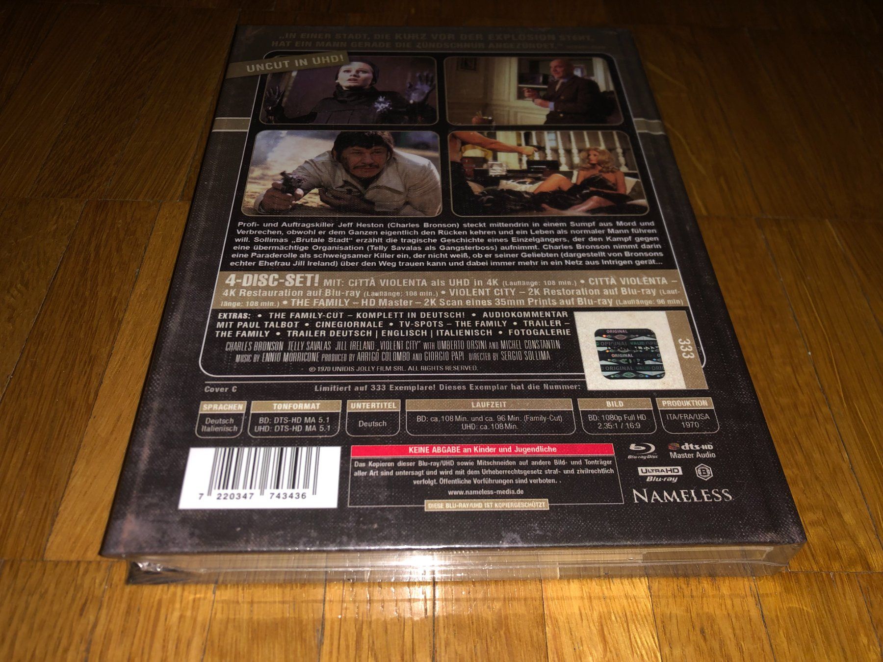 Tutti i DVDs: Brutale Stadt - MEDIABOOK - 4 DISC - C - UNCUT – Nuovo e nell'imballaggio originale da Basel venduto da havsok 1