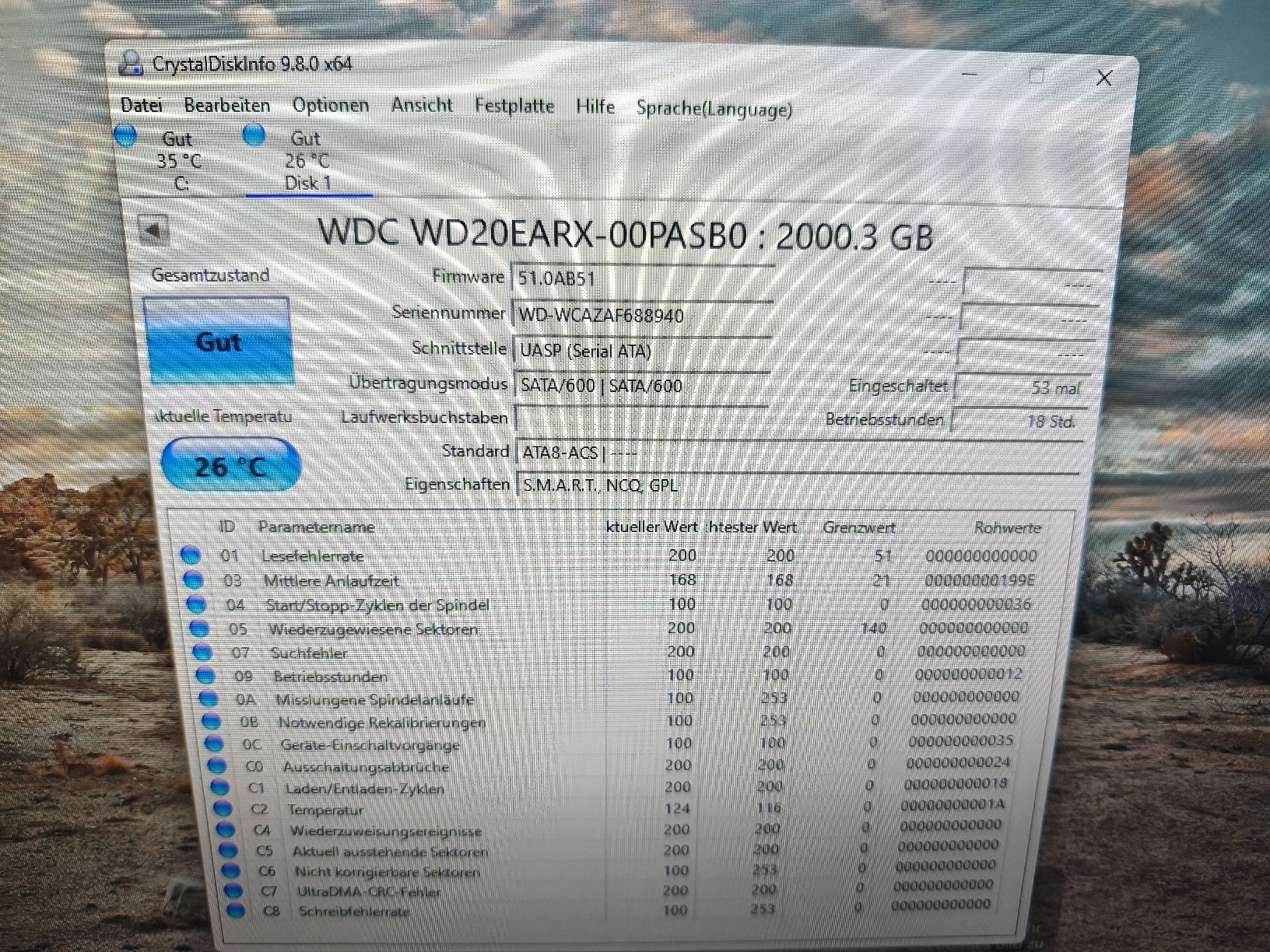 Disques durs: 2 Festplatten a 2 Tb – D'occasion à Burgdorf par weggu.666 1
