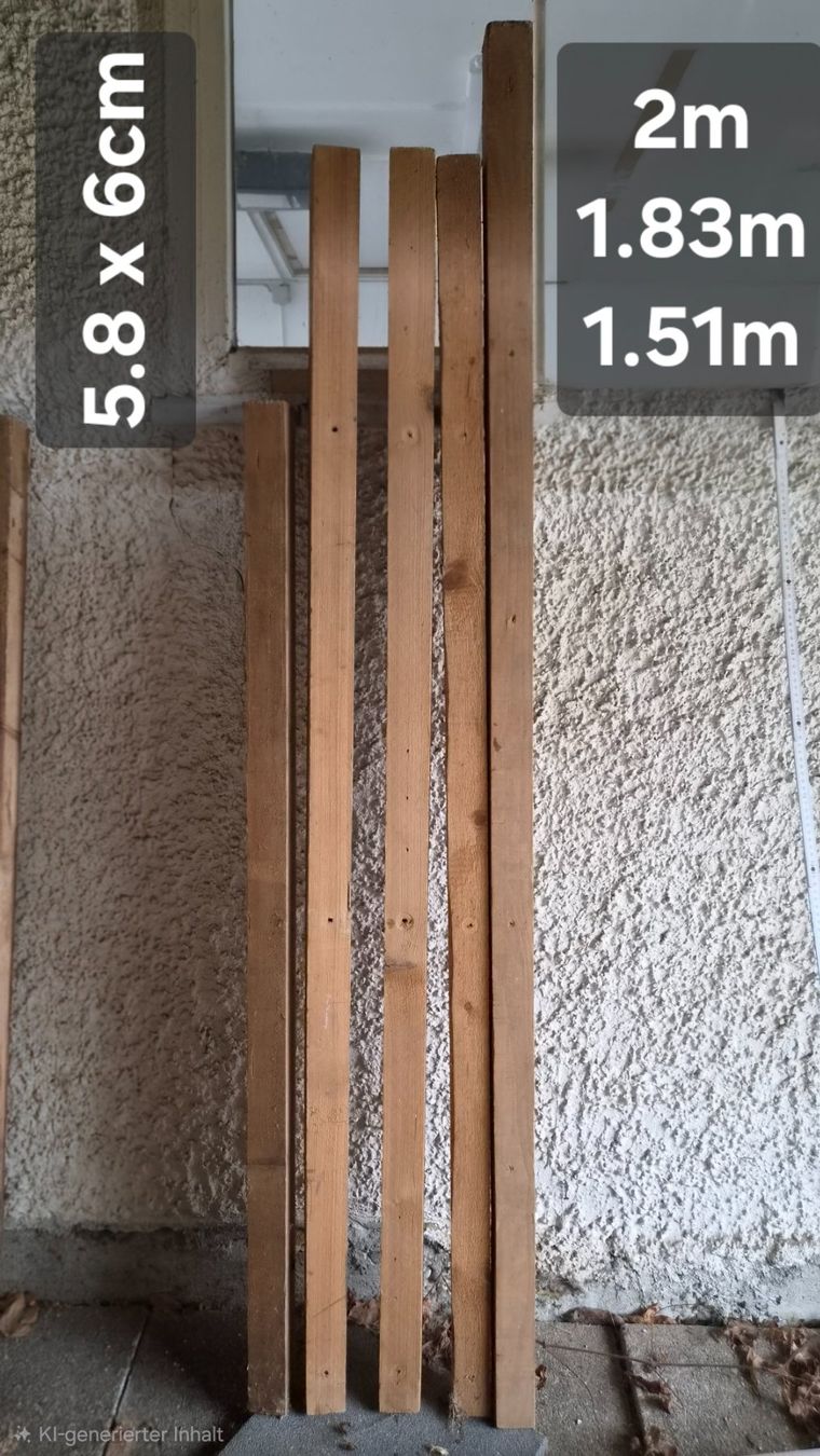 Articoli in legno: Holzbalken – Usato da Bischofszell venduto da -fr-5 2