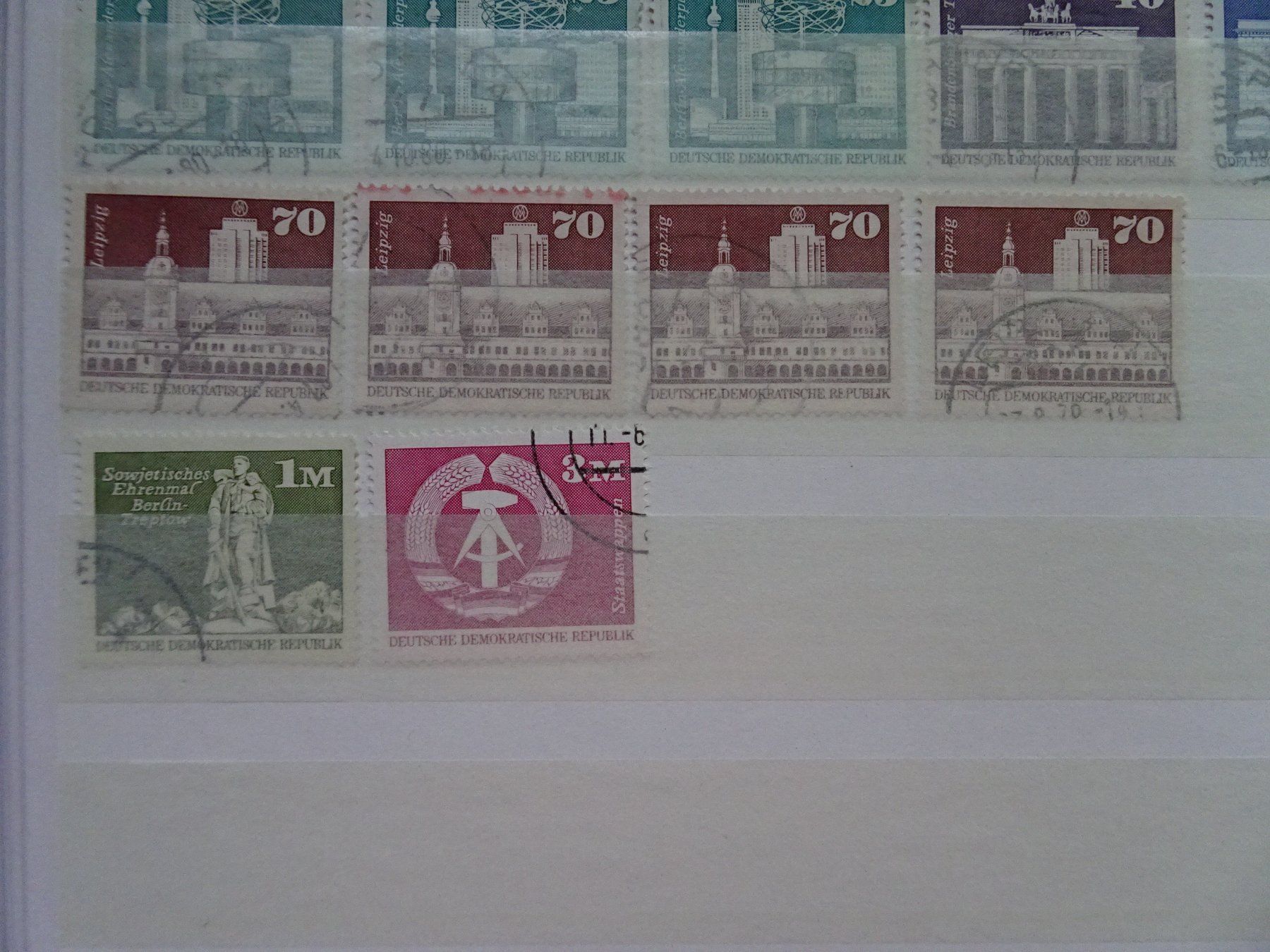Alle Briefmarken: DDR Dauermarken – Gebraucht aus Aadorf von Chnorli-Furz 6