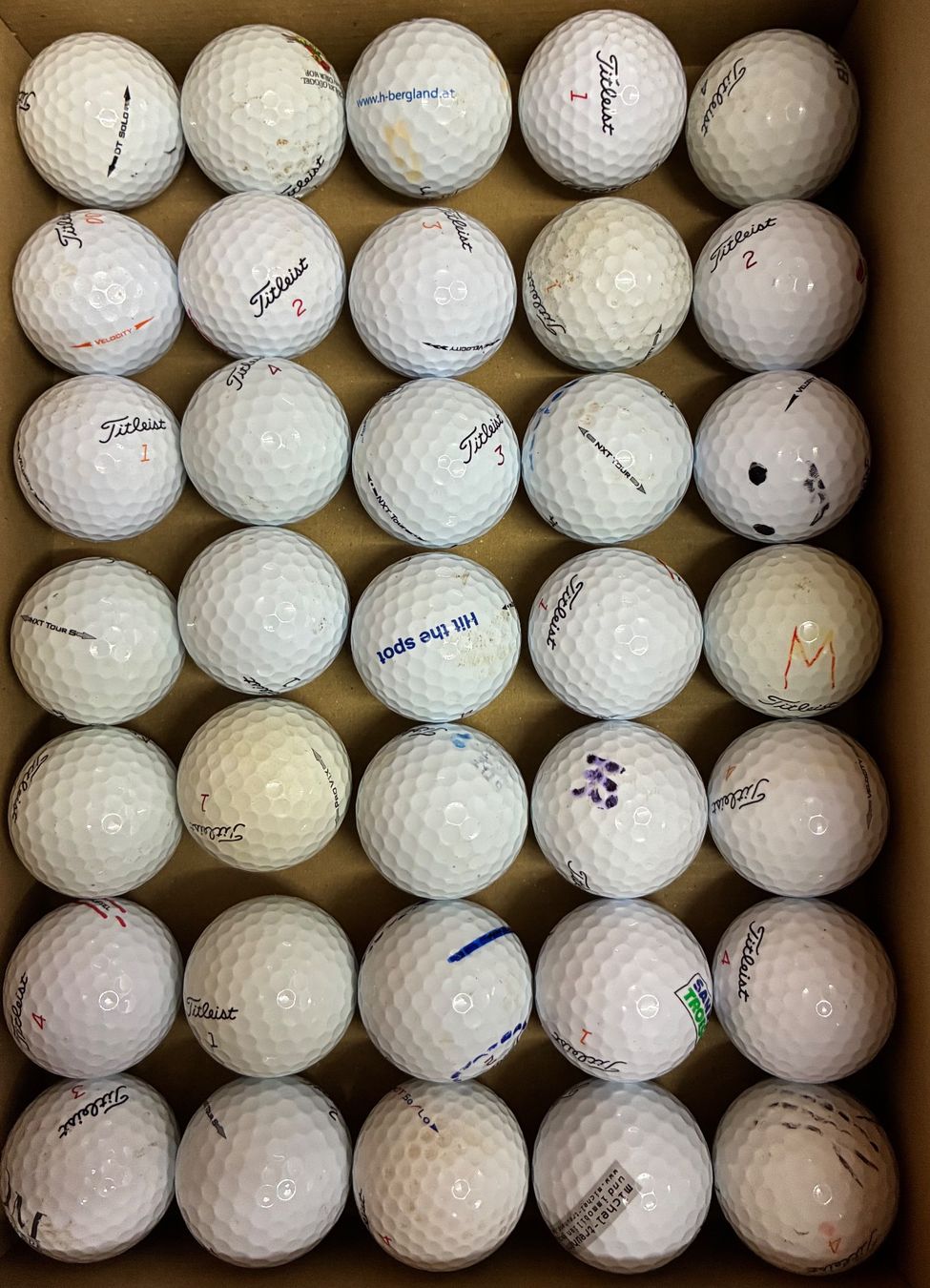 Titleist Palloni: Titleist 118 Golfbälle mix gebraucht – Usato da Allschwil venduto da Gorgeli 3