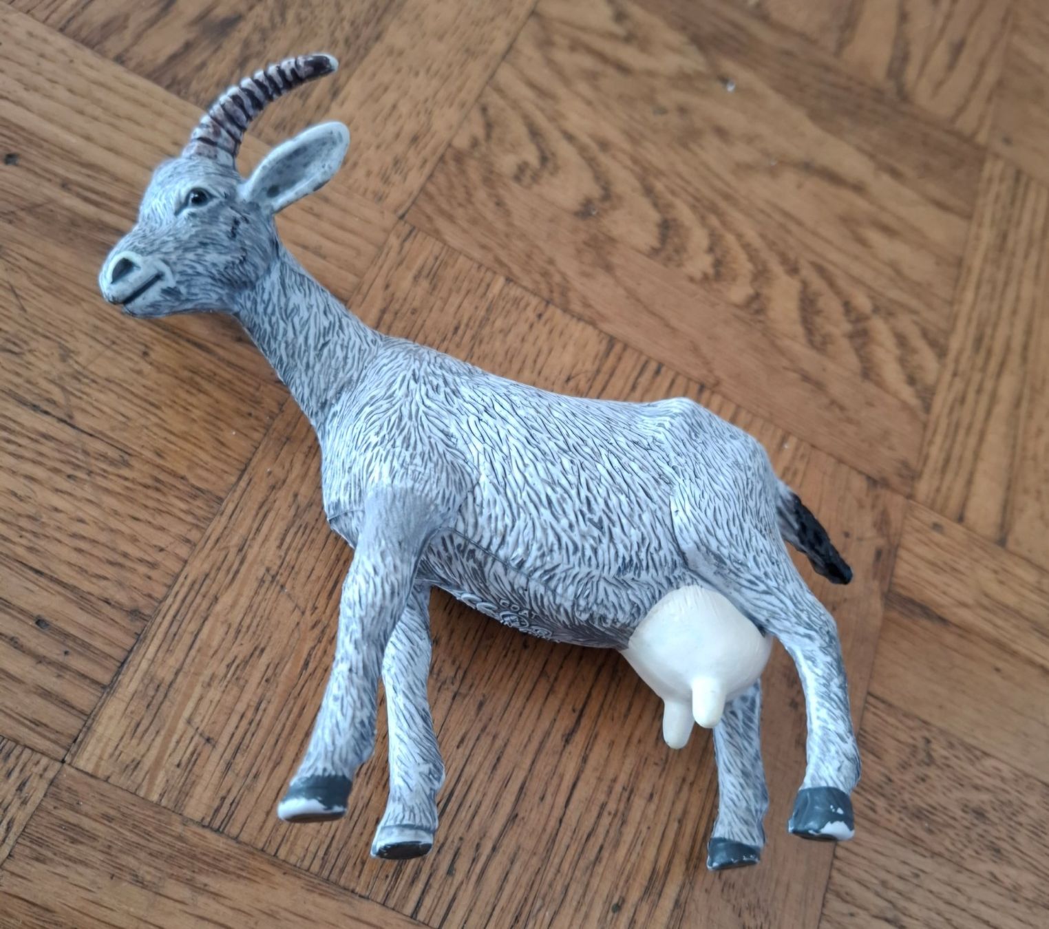 Statuette: Ziege Figur - Bergwelt Sammlung, Top! – Nuovo (secondo la descrizione) da Grenchen venduto da Smartflitzer 1