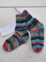 Kinder-Socken 🧦 Glücklich-Socken Schurwolle+Polyamid 22-23