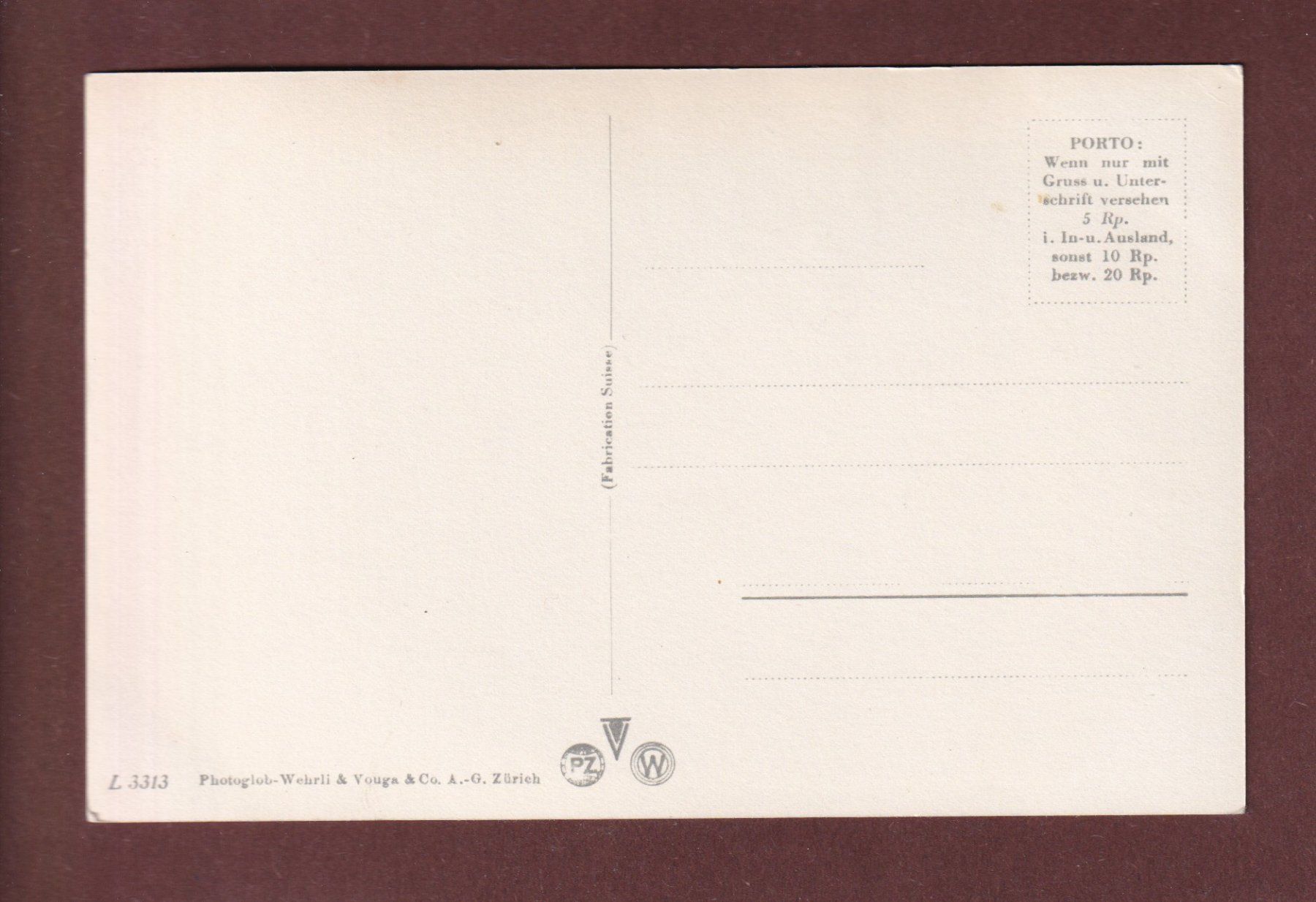 Cartoline postali: VITZNAU - Bürgenstock – Usato da Pully venduto da nicecards-shop 1