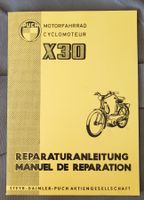 Reparaturanleitung Puch X30 Velux 52 Seiten NP: 35.-
