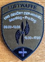 Schweizer Luftwaffe "Uns gehört der Himmel" Patch tarn