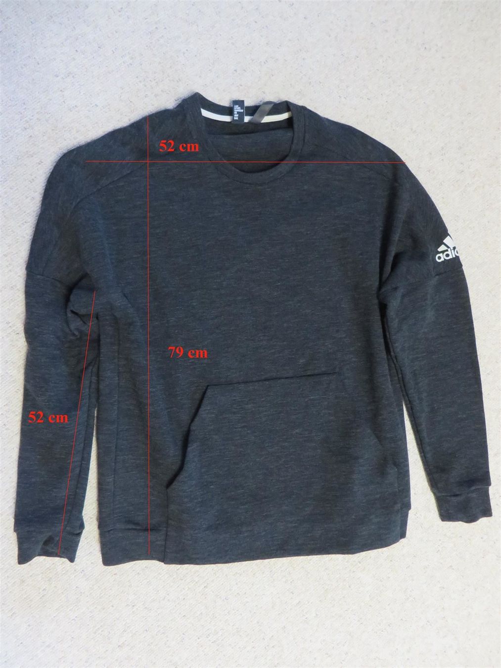Maglioni & Felpe: adidas Sweater ID Stadium CR antrazit XL – Usato da Spiez venduto da Crazyduck