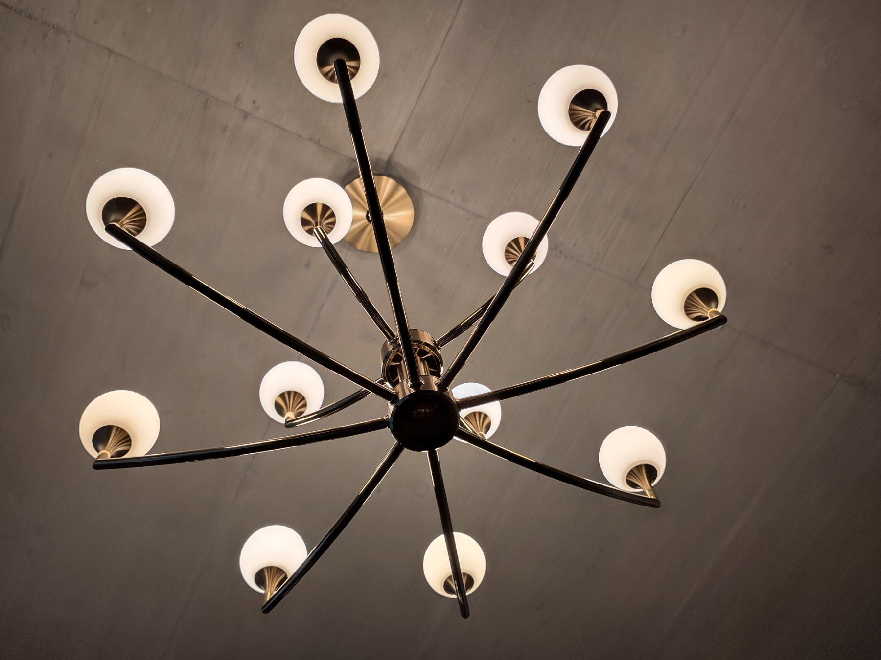Lampadari & plafoniere: Design Deckenleuchte vom B+M, Messing – Usato da Schmitten FR venduto da Dennu 2