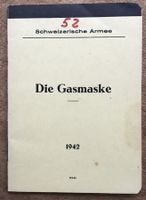 SCHWEIZER ARMEE DIE GASMASKE 1942
