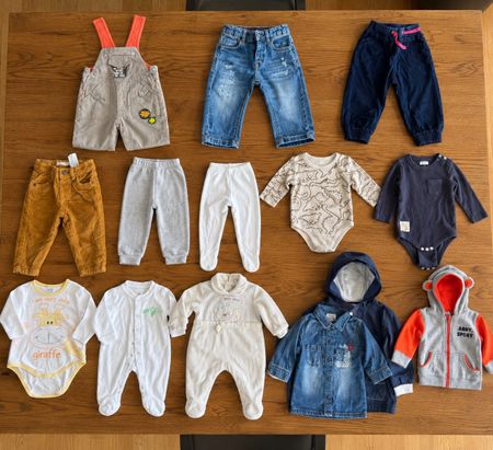 Baby-Kleiderpaket – 14 Teile – Winter - 3-6 Monate