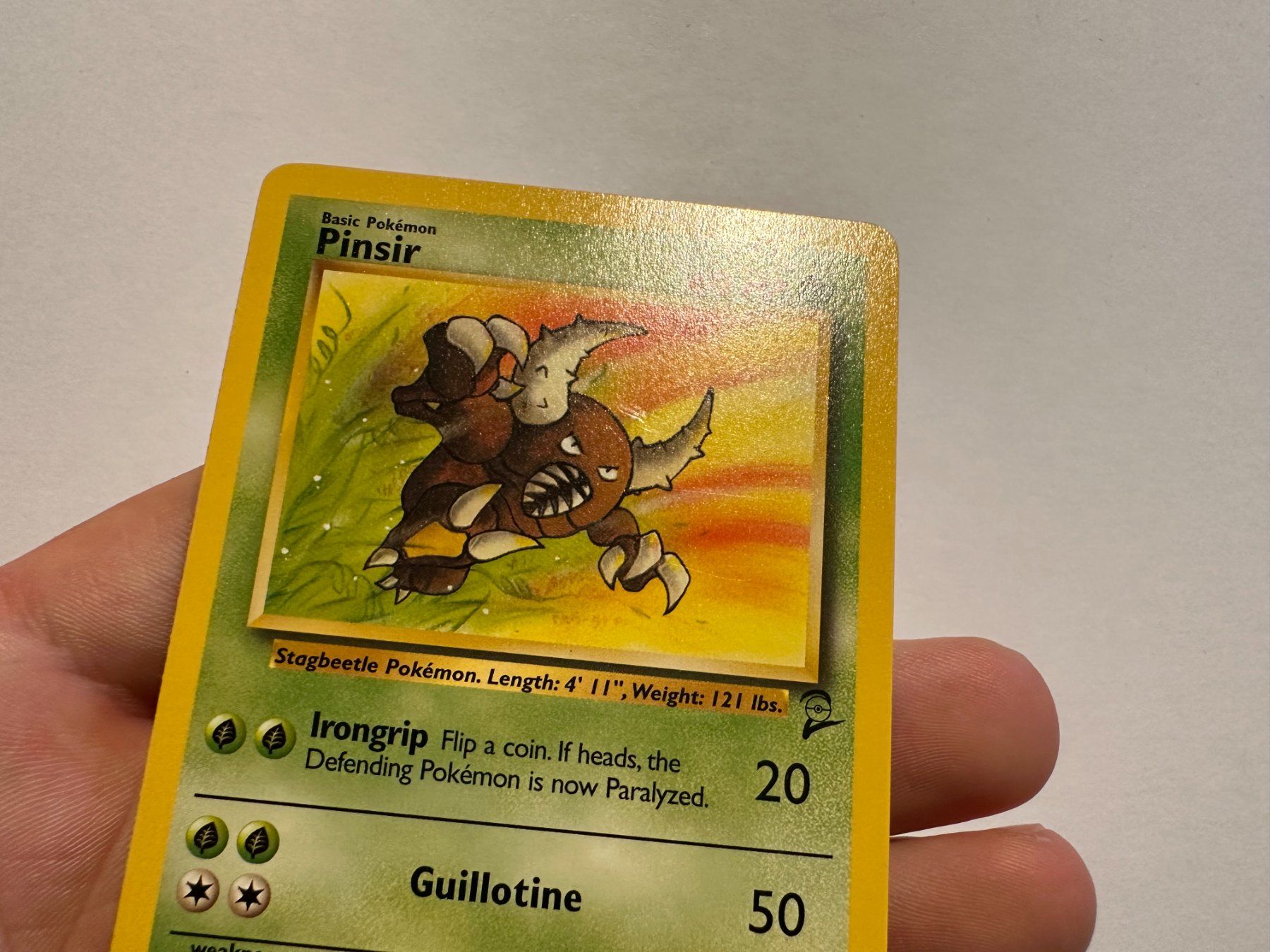 Pokémon Carte collezionabili: Pinsir non holo Base 2 EN – Usato da Hagendorn venduto da Pokecollectorch 4