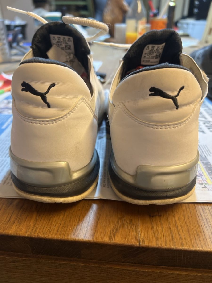 Puma Scarpe da uomo: Puma Herren Sneaker, Gr. 44, Weiss - Top – Usato da Rorschach venduto da TimelessTrading 1