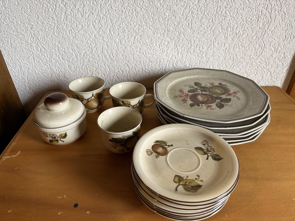 Set di piatti: Geschirr Set – Usato da Rickenbach Sulz venduto da pbf9 3