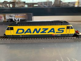 DANZAS Märklin Re 460 WS, H0 ESU MFX-Sound mit Figur und OVP