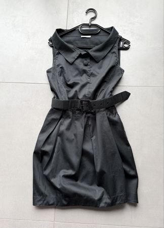Massimo Dutti, Vintage- Kleid mit Taschen, Ballonrock