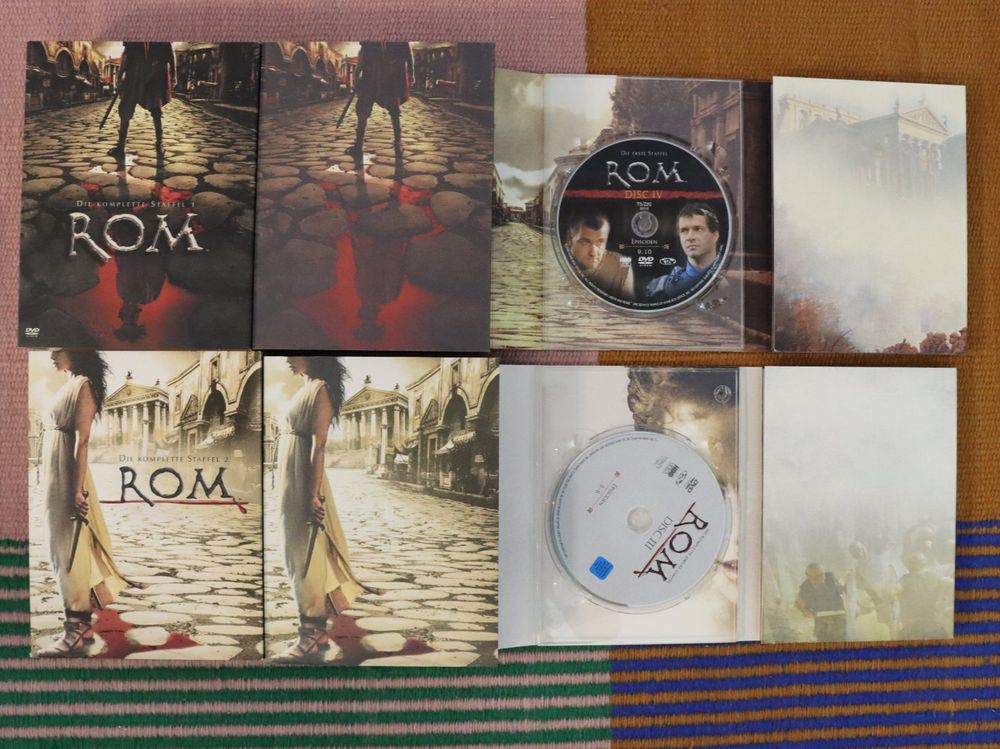 TV-Serie Rom / Staffel 1+2 / DVD Special Box (Holz) (Gebraucht) in ...