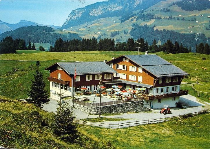 Cartoline postali: ENGELBERG Cafe Rest. Pension Gerschnialp – Usato da Jona venduto da philajona