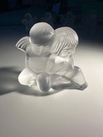 Lalique Glasfigur Zwei zärtliche Engel