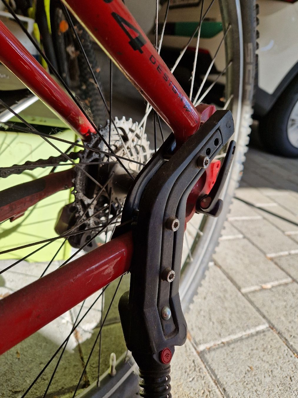 Cavalletti per biciclette: Fahrradständer, leicht verstellbar – Usato da Studen BE venduto da biker78 1