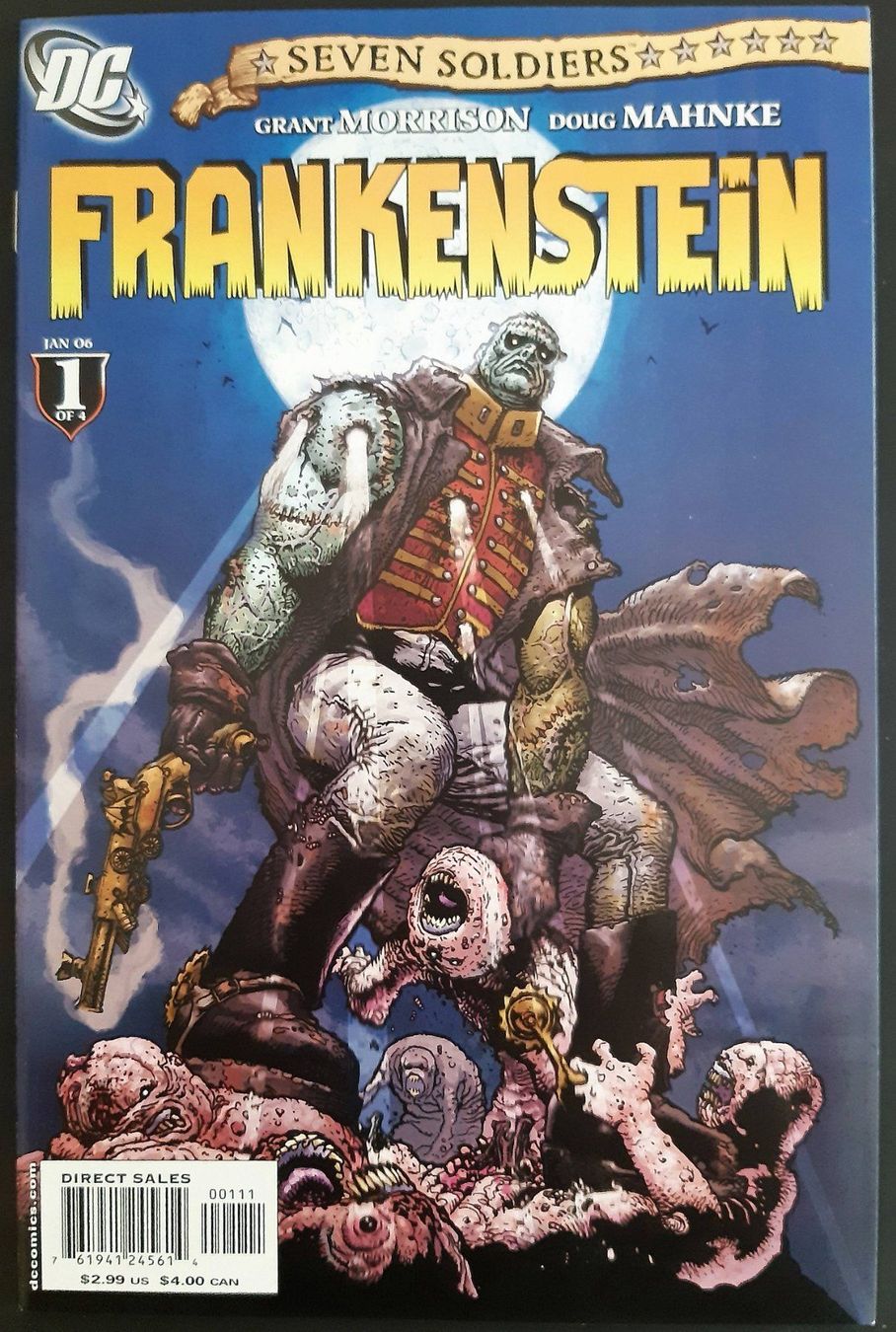 Fumetti: SEVEN SOLDIER FRANKENSTEIN COMPLETE 4 PART SERIE DC 2006 – Usato da Lugano venduto da YouWantUS 1