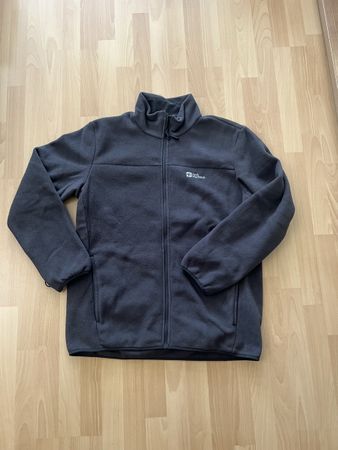 Jack Wolfskin Fleecejacke Herren Grau Grösse 3XL neuwertig