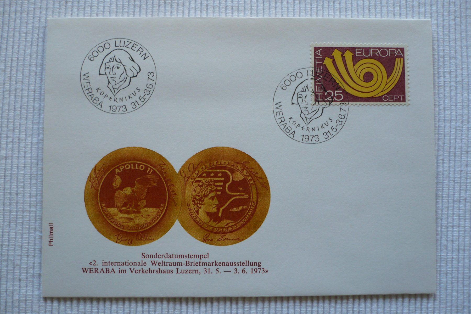 Tutti i francobolli: 1973 WERABA 73, Luzern – Usato da Zürich venduto da saltandpepper008