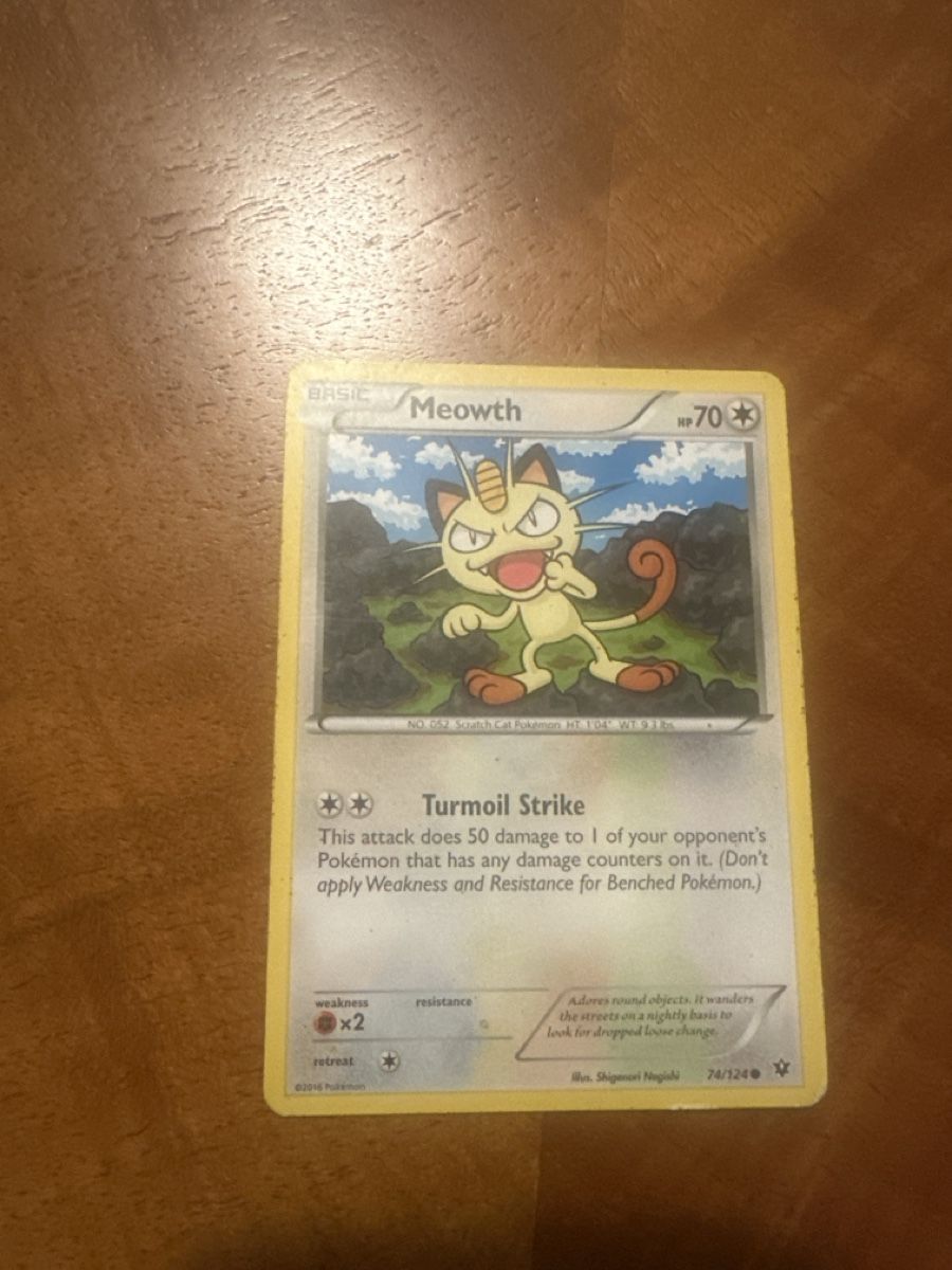Pokémon Sammelbilder & Trading cards: 2016 Pokemon Meowth – Gebraucht aus Villnachern von eli_5dxq