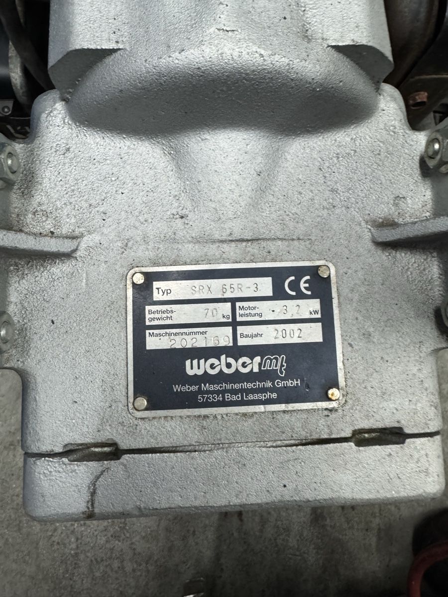 Tutte le macchine: Weber SRX 65 Grabenstampfer Versichter ab 1.-  – Usato da Leuggern venduto da Darwin016 1
