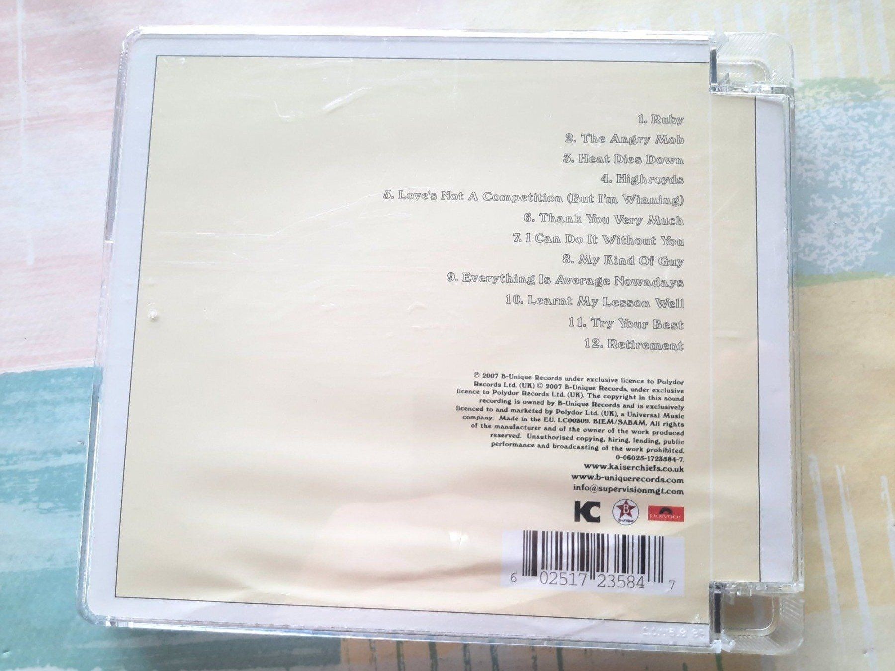CD: CD Kaiser Chiefs - Yours Truly, Angry Moh  – Usato da Pully venduto da bro_n52j 1