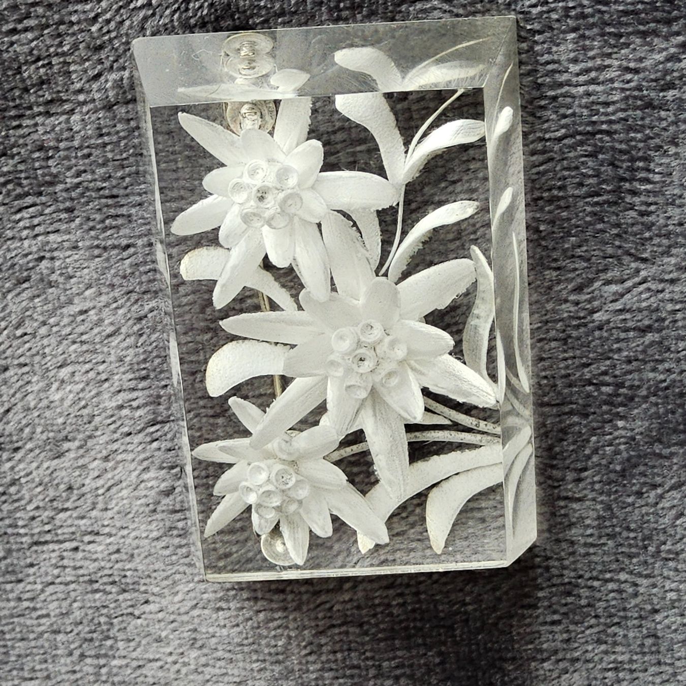 Broschen & Nadeln: Alte 1940er Jahre Brosche Edelweiss – Gebraucht aus Zürich von gutsan 8