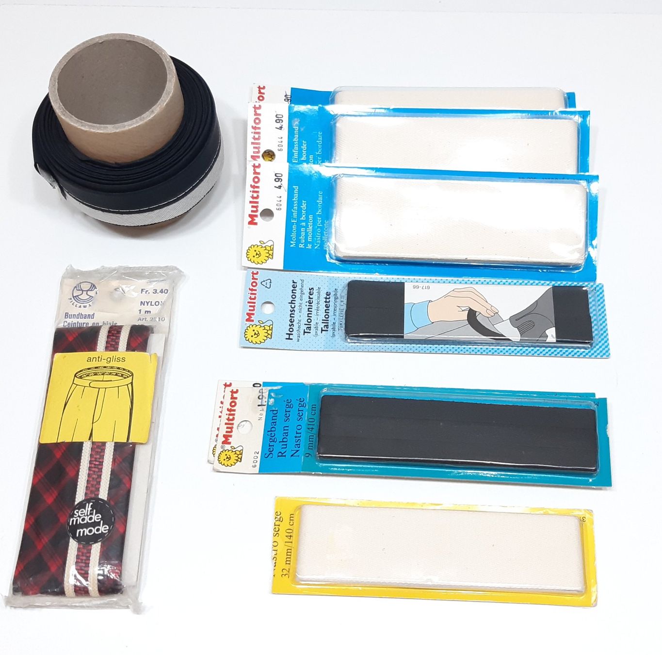 Stoffe: Baumwollbänder - Rubans coton – Neu und originalverpackt aus Savagnier von Marderuth 1